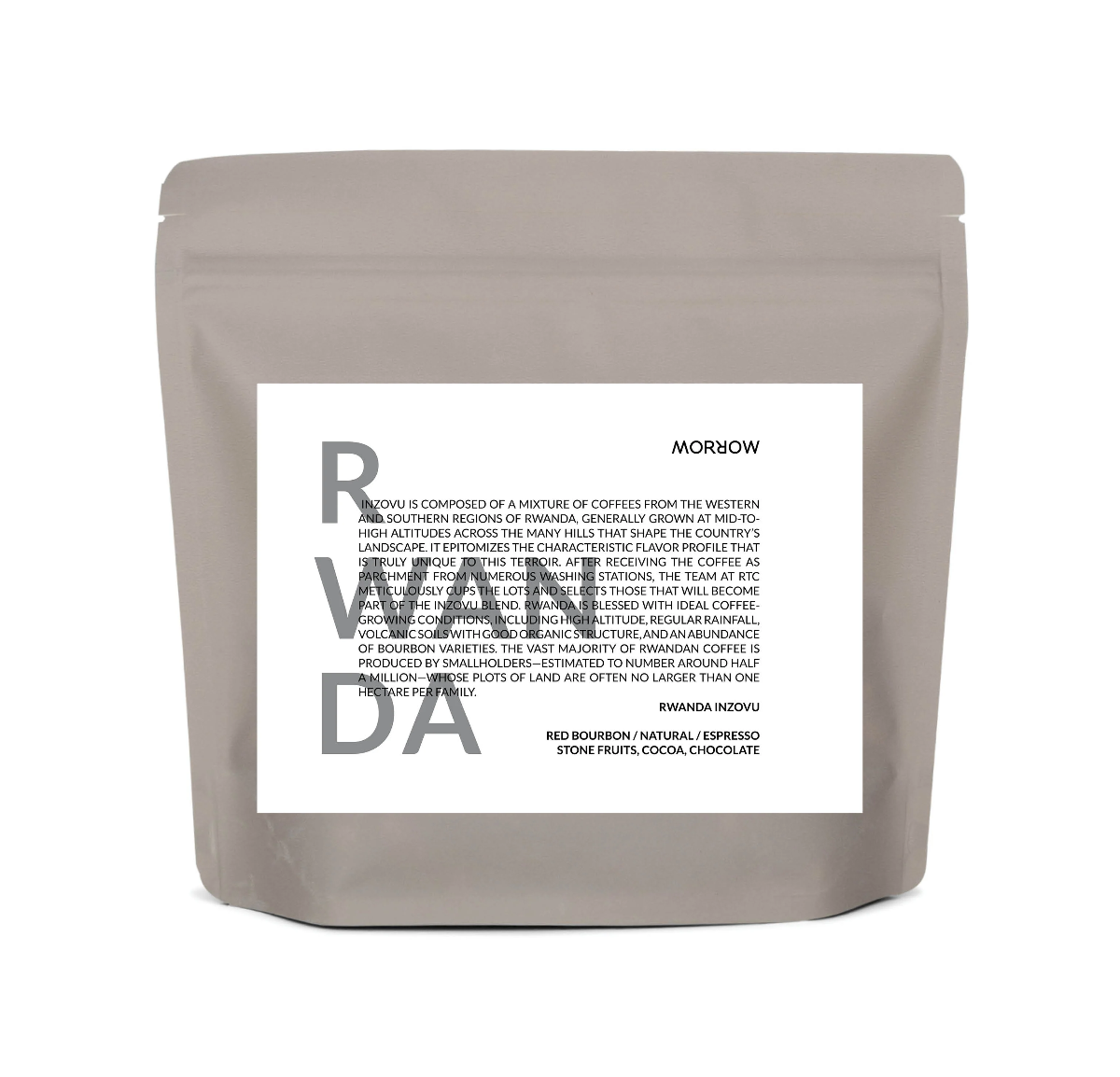 RWANDA INZOVU - ESPRESSO - Morrow Coffee