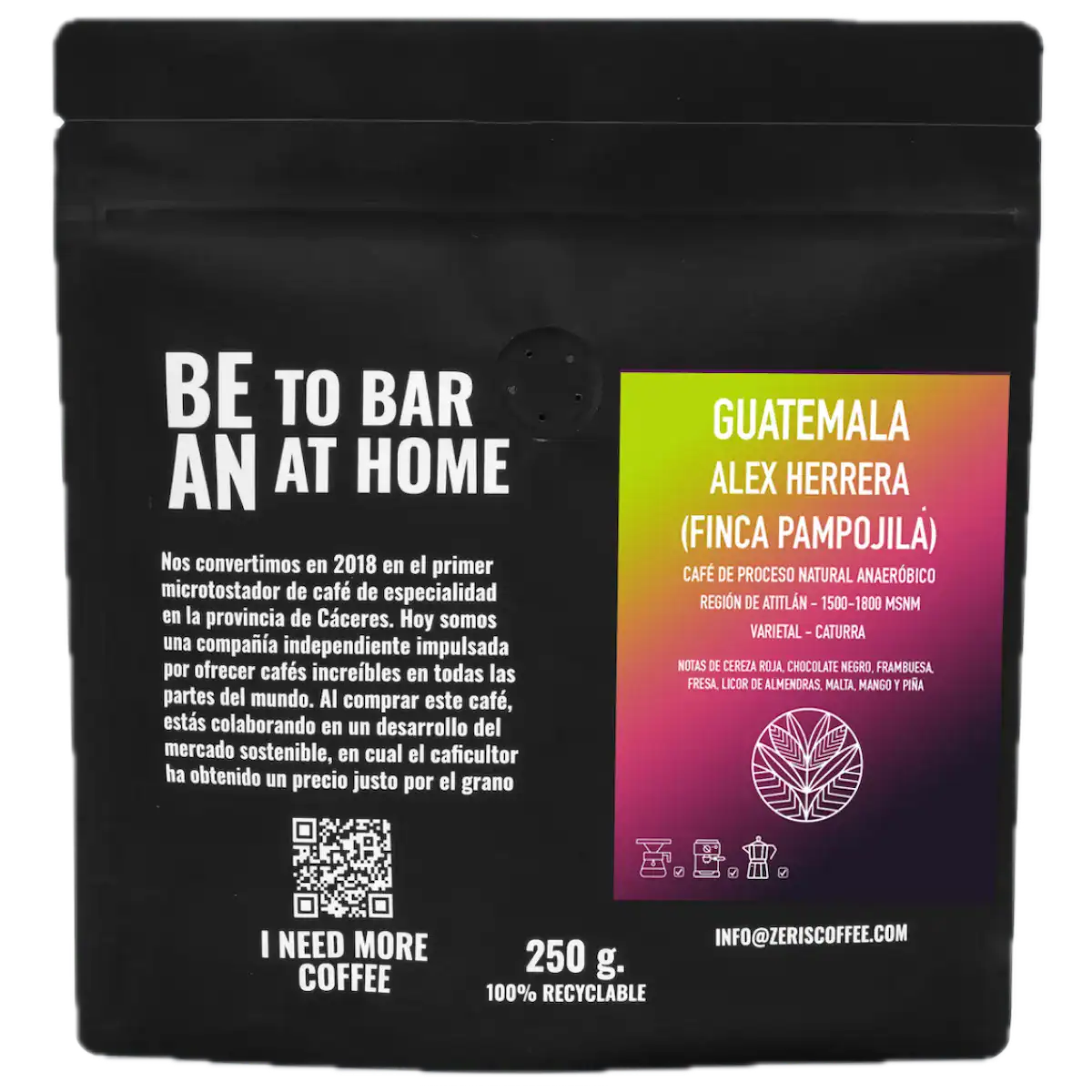 Álex Herrera - Natural Anaeróbico - Zeri´s Coffee Roasters
